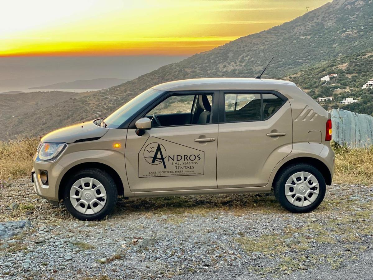 Andros 4 All Seasons Villas&Suites - Agios Nikolas street Ormos  Exterior foto